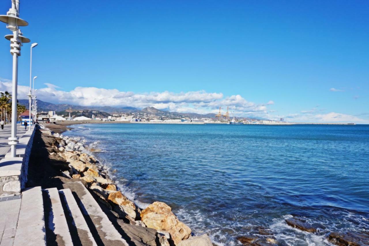 Modern & Stylish Loft With Breathtaking Views Free Wifi - Close To The Sea Málaga Eksteriør bilde